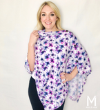 Freespirited Floral Multi-Way Smart Scarf Lime Ares