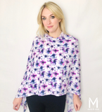 Freespirited Floral Multi-Way Smart Scarf Lime Ares