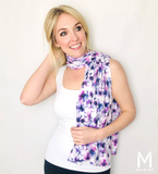 Freespirited Floral Multi-Way Smart Scarf Lime Ares
