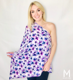 Freespirited Floral Multi-Way Smart Scarf Lime Ares