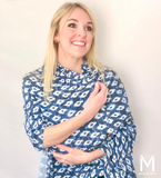 Eye-catching Ikat Multi-Way Smart Scarf Lime Ares
