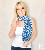 Eye-catching Ikat Multi-Way Smart Scarf Lime Ares