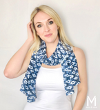 Eye-catching Ikat Multi-Way Smart Scarf Lime Ares