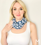 Eye-catching Ikat Multi-Way Smart Scarf Lime Ares