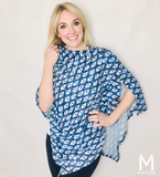 Eye-catching Ikat Multi-Way Smart Scarf Lime Ares