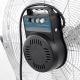 Impress 18-Inch High-Velocity Floor Fan with Chrome Finish Sky Iapetus