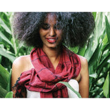 Earthy Striped Scarf Ariel