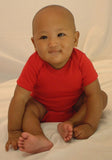 Red Bodysuit Onezies (5 Pack)