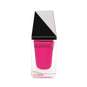 Premium Nail Lacquer, FIESTA - 002, HOT PINK CRÈME NAIL POLISH Emerald Maple