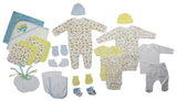 Newborn Baby Boy 23 Pc Layette Baby Shower Gift Emerald Clover