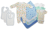 Newborn Baby Boy 11 Pc Layette Baby Shower Gift Emerald Clover