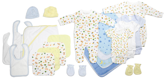 Newborn Baby Boy 21 Pc Layette Baby Shower Gift