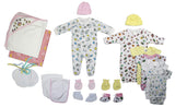 Newborn Baby Girls 20 Pc Layette Baby Shower Gift