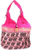 Elephant Jhola Bag Silver Hestia