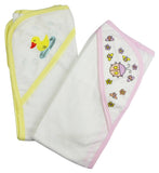 Infant Hooded Bath Towel (Pack of 2) Emerald Clover