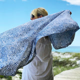 Cheeky Cheetah Multi-Way Smart Scarf Lime Ares