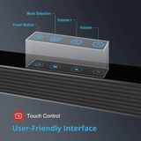 Norcent KB2020 Black Mamba Series 32" 80W Bluetooth Sound Bar