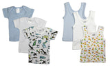 Boys' 6 Piece Layette Set Emerald Clover