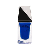 Premium Nail Lacquer, DAZZLING - 090, COBALT BLUE CRÈME NAIL POLISH Emerald Maple