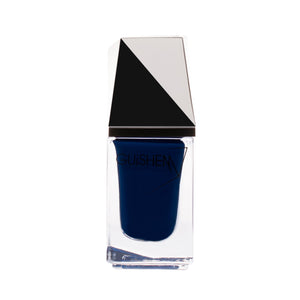 Premium Nail Lacquer, AZZURRO - 091, NAVY BLUE CRÈME NAIL POLISH Emerald Maple
