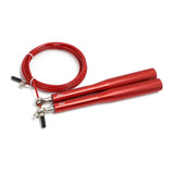 High Speed Jump Rope with Aluminum Handles - Red