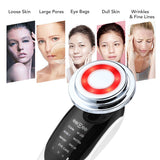 7-in-1 Facial Massager EMS Micro-current Color Light Modes
