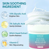 Glycolic Acid Pads for Daily Anti-Aging & Smoothing Face Care Pink Iolaus