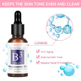 1fl oz B3 Face Serum for Wrinkles, Dark Spots, and Anti-Aging Pink Iolaus