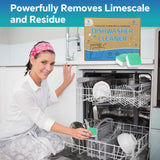 Dishwasher Detergent & Deodorizer Tablets - 9 Tablets for All Models Pink Iolaus