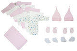 Newborn Baby Girl 12 Pc Layette Baby Shower Gift Emerald Clover