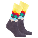 Men's Tobacco Flame Diamond Socks Orchid Erebus