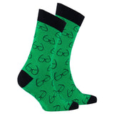 Men's Glasses Socks Orchid Erebus