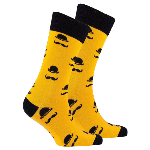 Men's Stache Socks Orchid Erebus