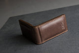 Cowhide Leather Magnetic Money Clip