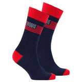 Men's Usa Flag Socks Orchid Erebus