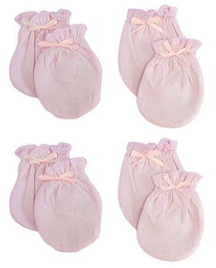 Infant Mittens (Pack of 4) Emerald Clover