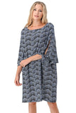 Women's Summer Elbow-Sleeved Viscose Fashion Top Erin Hades