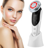 7-in-1 Facial Massager EMS Micro-current Color Light Modes
