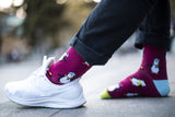 Men's Animal Planet Socks Orchid Erebus