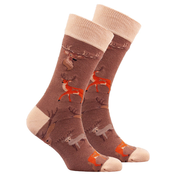 Men's Deer Socks Orchid Erebus