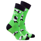 Men's Silly Panda Socks Orchid Erebus