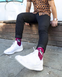 Men's Cute Cats Socks Orchid Erebus