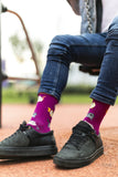 Men's Fatty Cats Socks Orchid Erebus