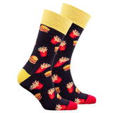 Men's Burger & Fries Socks Orchid Erebus