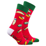 Men's Chili Tacos Socks Orchid Erebus