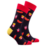 Men's Hotdogs Socks Orchid Erebus