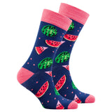Men's Watermelon Socks Orchid Erebus