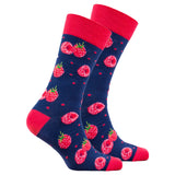 Men's Raspberry Socks Orchid Erebus
