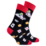 Men's Card Table Socks Orchid Erebus