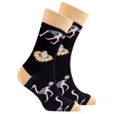 Men's Ostrich Socks Orchid Erebus